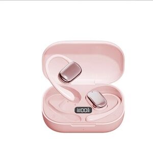 Smartech Gadgets Over-Ear Bluetooth Earbuds in Pink - New